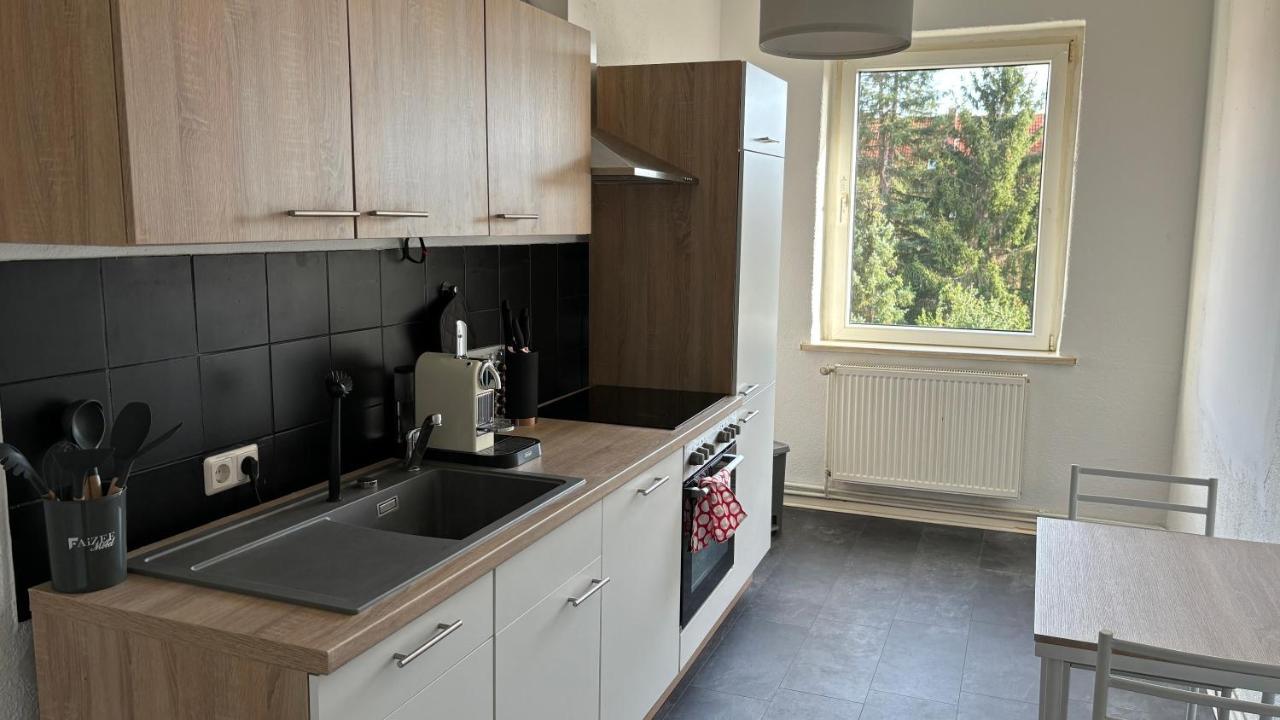 Bitterfelder Cityapartment Im Dichterviertel Kültér fotó